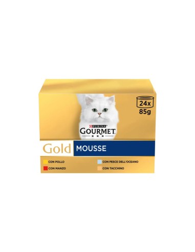 GOURMET GOLD MULTIPACK 24 MOUSSE